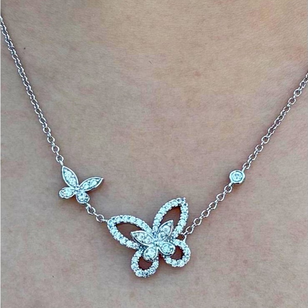 Butterfly Necklace 14K gold plated (BRAND NEW)